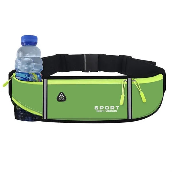 Waterproof Slim Waist Pack with Bottle Holder
