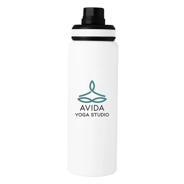 Team 365 Zone 32 oz Recycled Stainless Steel Water Bottle
