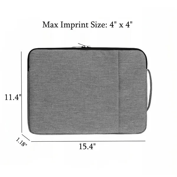 15.6" Laptop Bag with Zipper Pocket