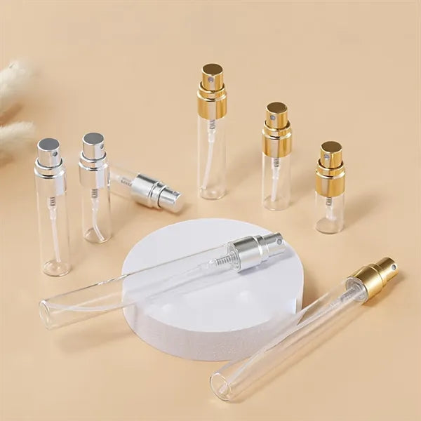 Refillable 0.34 oz Mini Perfume Atomizer for Travel