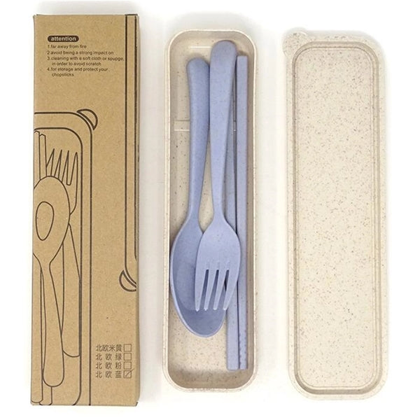 3pcs Portable Cutlery Tableware