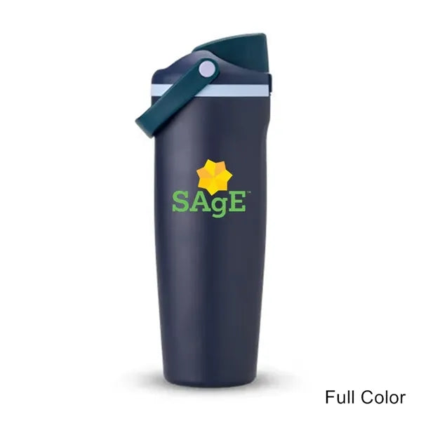 30 oz Double-Sip Insulated Stainless Steel Handle Tumbler