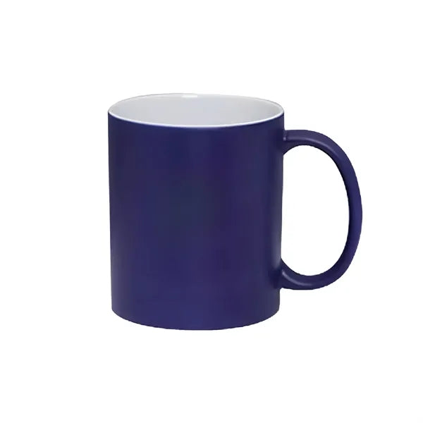 11oz Heat Sensitive Color Changing Mug With Logo