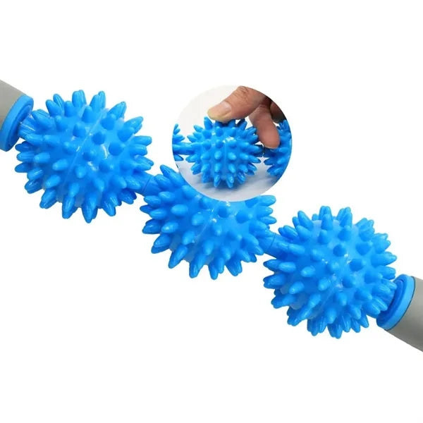 Spiked Massage Roller Stick for Muscle Relief