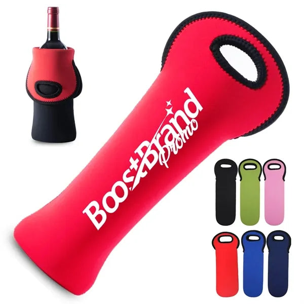 Insulated Neoprene Wine Bottle Carrier Sleeve