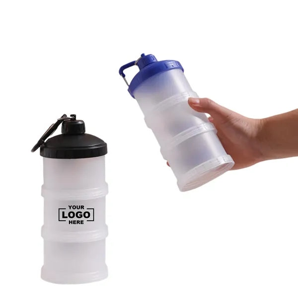 3-layer 30oz Protein Powder Storage Container