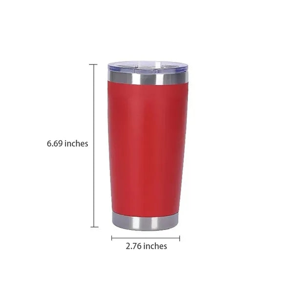 20oz Stainless Steel Insulated Tumblers Travel Mugs with Lid