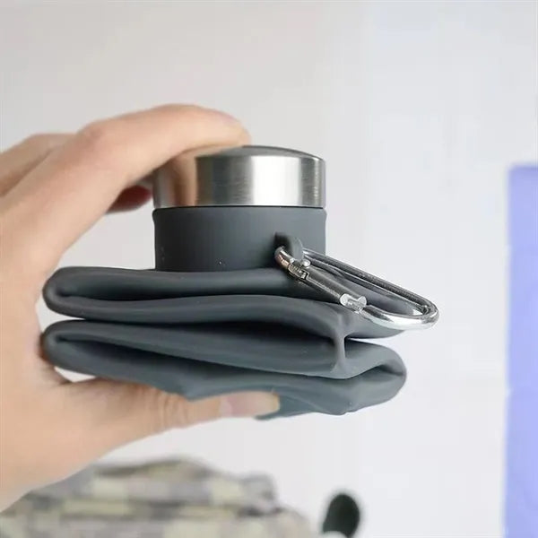 Portable Collapsible Water Foldable Silicone Bottles