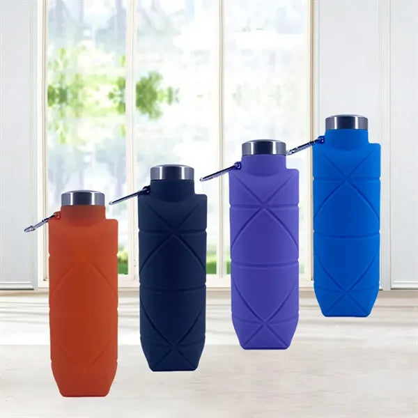 Portable Collapsible Water Foldable Silicone Bottles