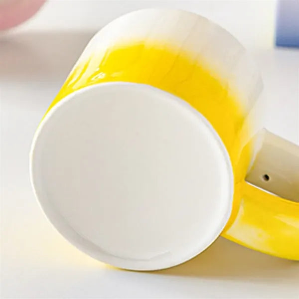 13.5oz Gradient Ceramic Mugs Home Office Coffee Milk Cups