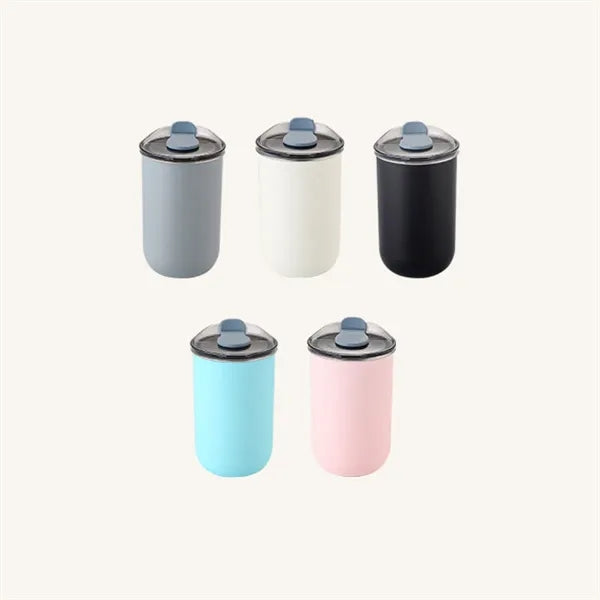 10oz Stainless Steel Travel Coffee Mugs Office with Lid