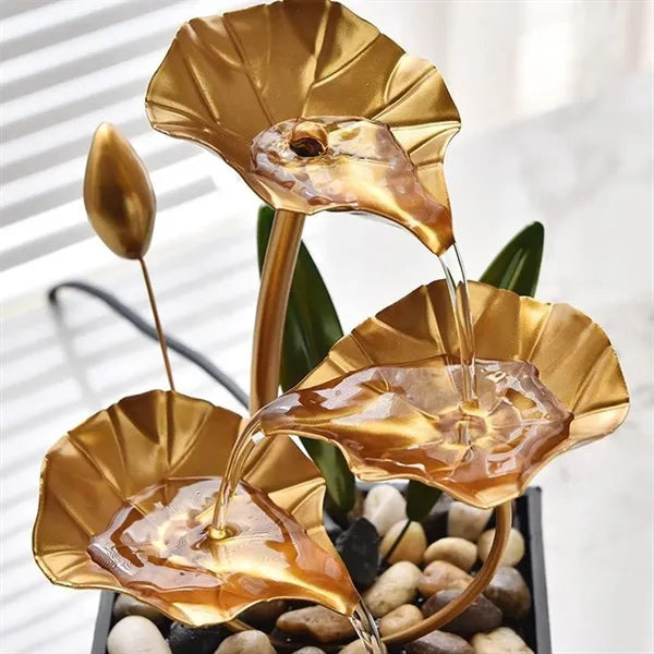 Tabletop Circulating Ornaments Desk Water Fountains