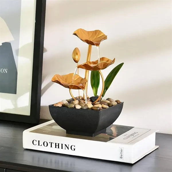 Tabletop Circulating Ornaments Desk Water Fountains
