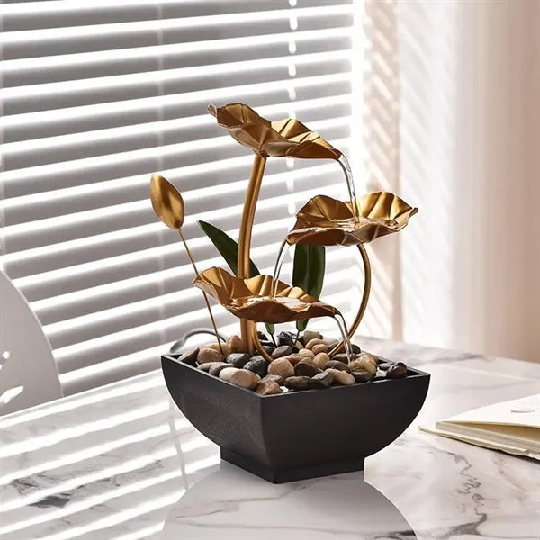 Tabletop Circulating Ornaments Desk Water Fountains