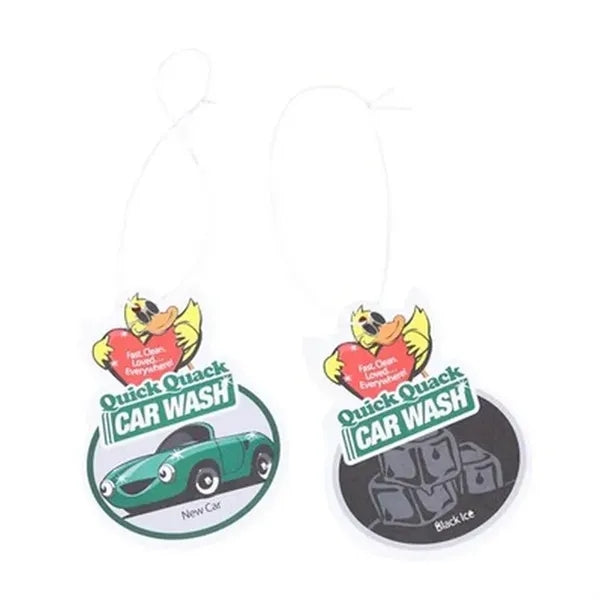 Premium Custom Air Fresheners - 3"x3" Multi-Scenario Odor El