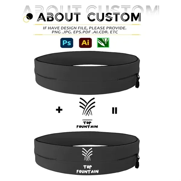 Custom Waist Belt, Running, Sports Gift