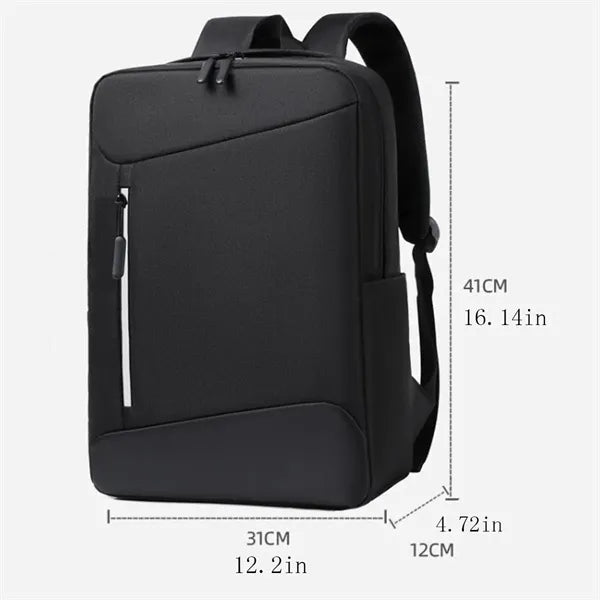 15L Leisure Business USB Charging Port Computer Bag Backpack