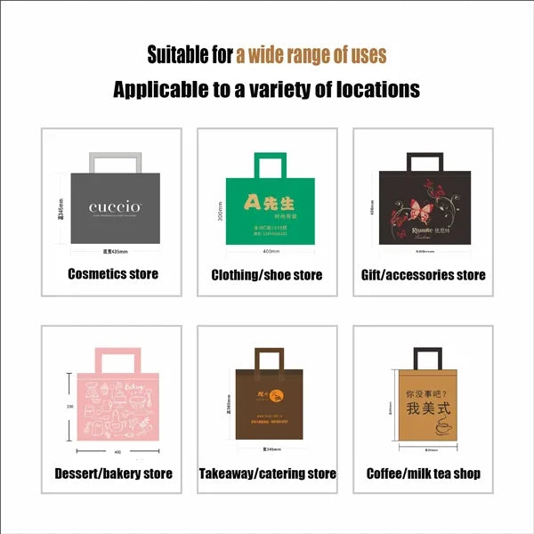 Logo Non-Woven Tote Bag, Printed, Shopping Gift