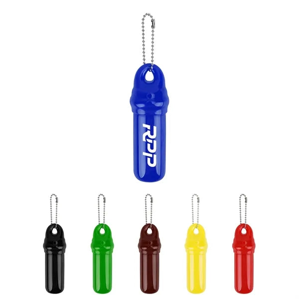 Floating Keytainer With Beaded Ball Chain
