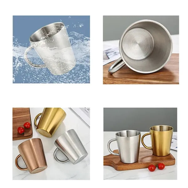 Mug Double Wall Anti Scald Drinkware