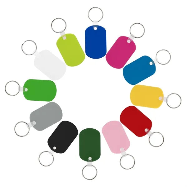 Oval Plastic Retro Key Holder
