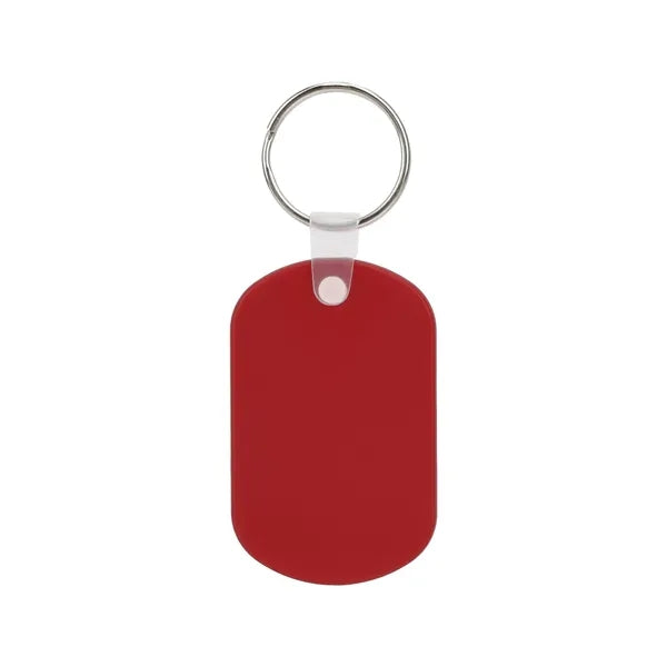 Oval Plastic Retro Key Holder