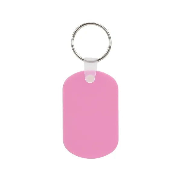 Oval Plastic Retro Key Holder