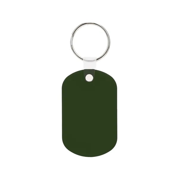 Oval Plastic Retro Key Holder