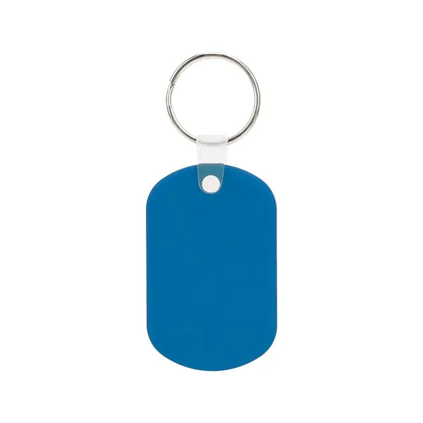 Oval Plastic Retro Key Holder