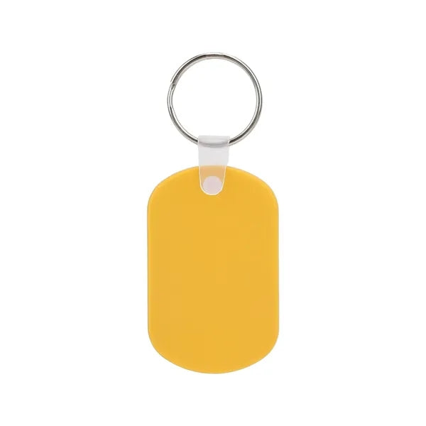 Oval Plastic Retro Key Holder