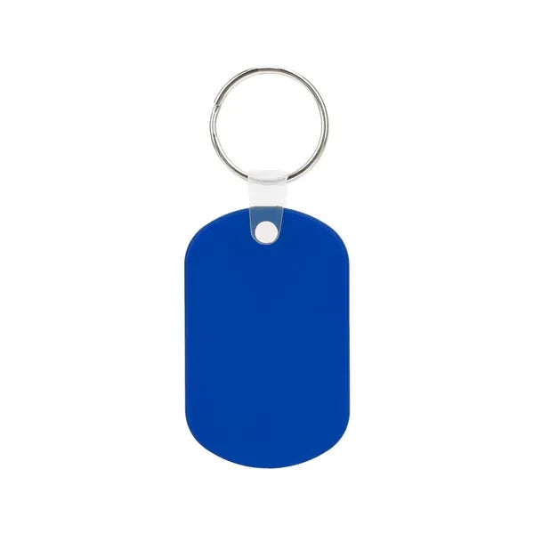 Oval Plastic Retro Key Holder