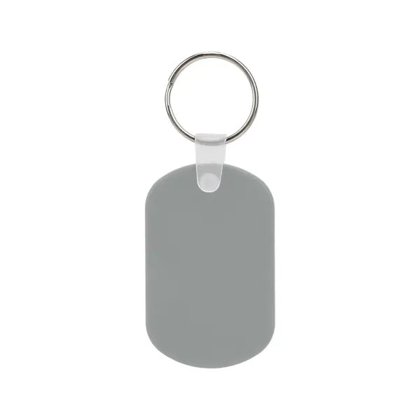 Oval Plastic Retro Key Holder