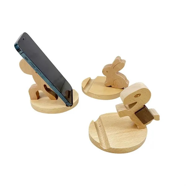 Wooden Phone Stand