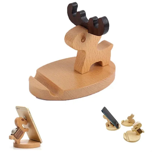 Wooden Phone Stand