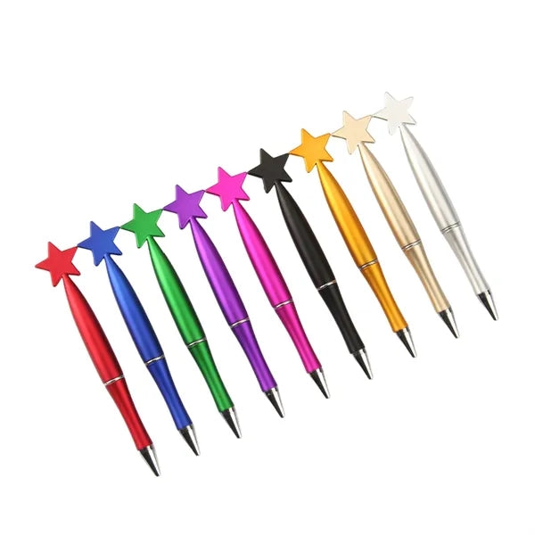 Cartoon Gel Pens with Heart, Star, Flower Designs