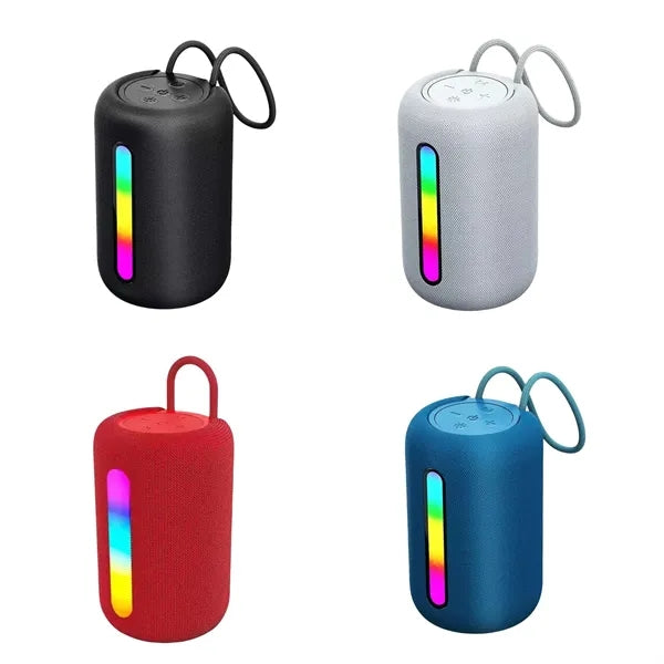 RGB Light Portable Bluetooth Speaker 360 Surround Sound