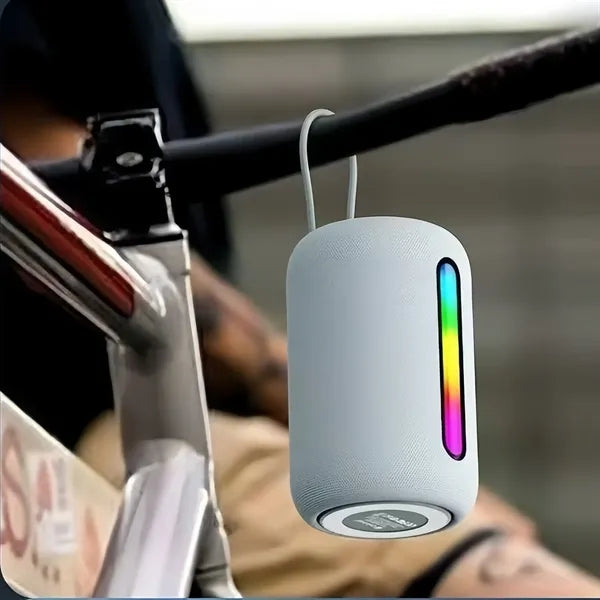 RGB Light Portable Bluetooth Speaker 360 Surround Sound