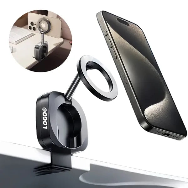 Magnetic Travel Phone Mount Holder Adjustable Clamp Stand