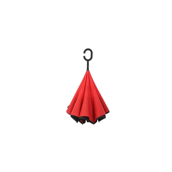 Inverted Umbrella with C-Shaped Handle