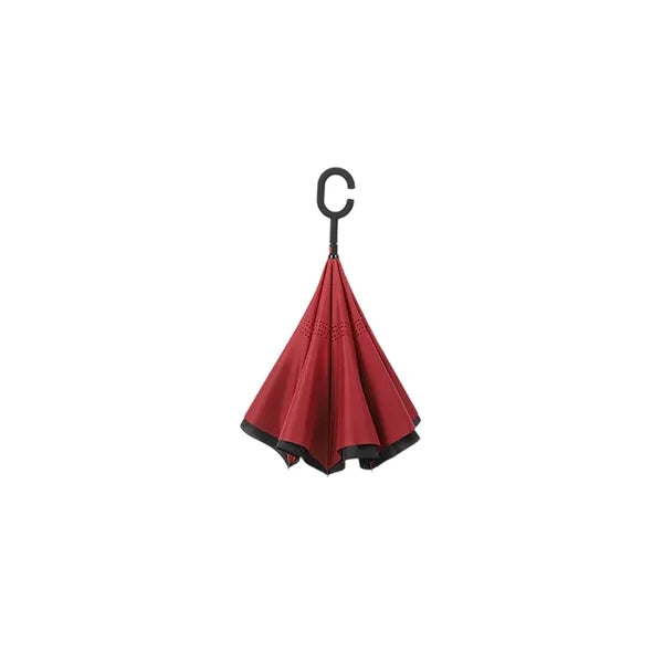 Inverted Umbrella with C-Shaped Handle