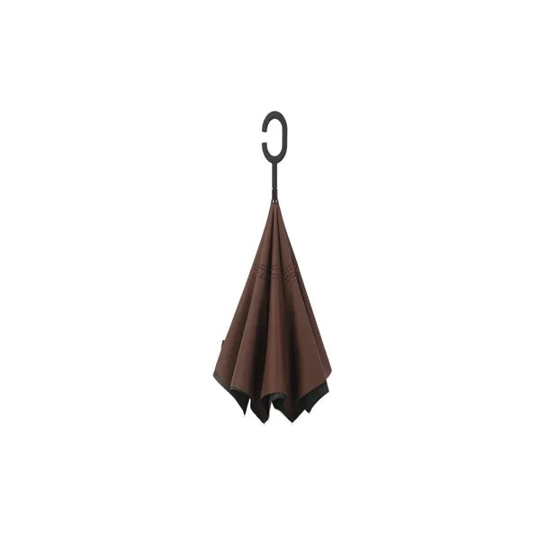 Inverted Umbrella with C-Shaped Handle