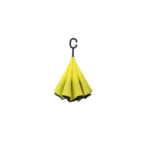 Inverted Umbrella with C-Shaped Handle
