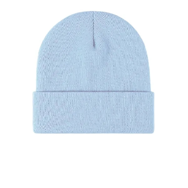 Knit Beanie Hat with Cuff