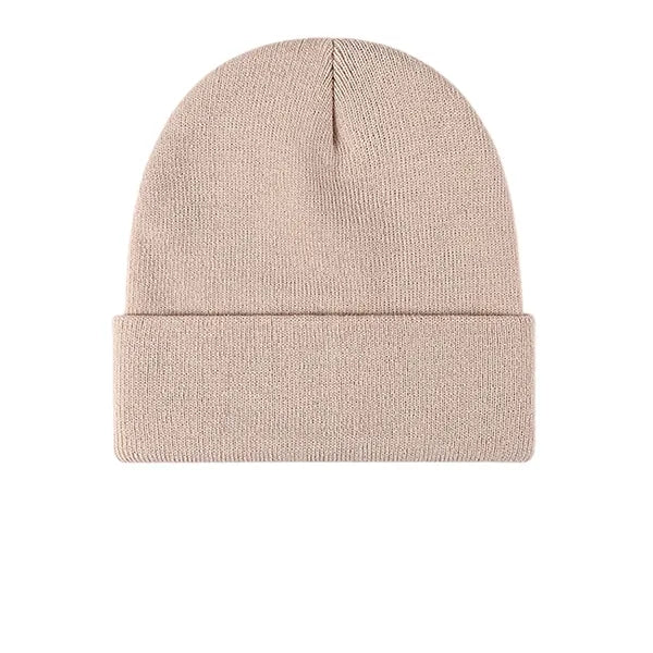 Knit Beanie Hat with Cuff