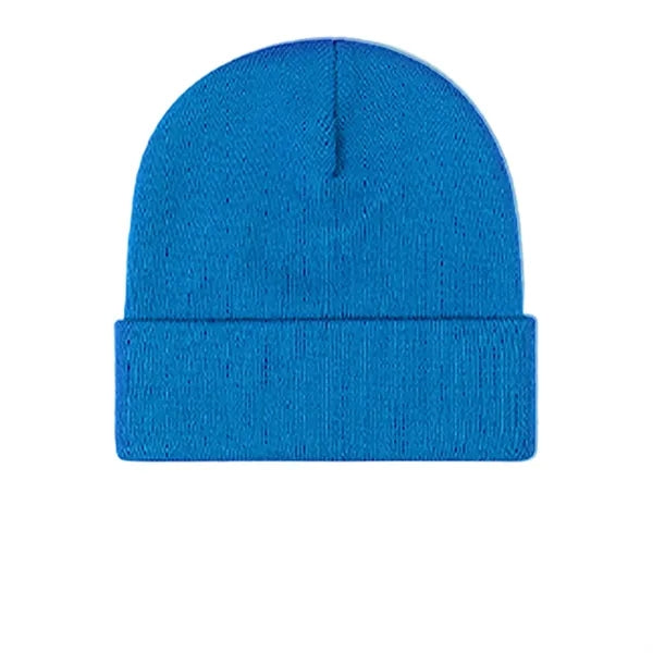 Knit Beanie Hat with Cuff