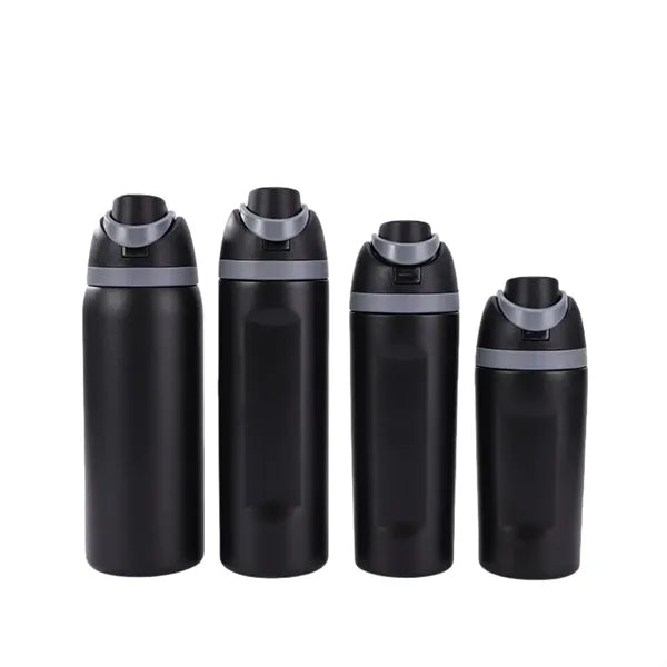 12oz Insulated Stainless Steel Water Bottle with Straw
