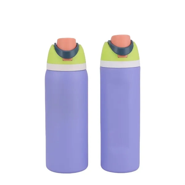 12oz Insulated Stainless Steel Water Bottle with Straw