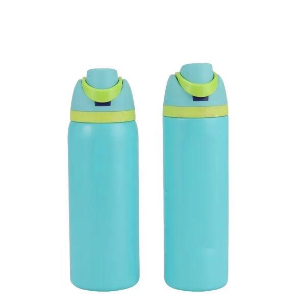 12oz Insulated Stainless Steel Water Bottle with Straw