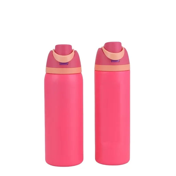 12oz Insulated Stainless Steel Water Bottle with Straw
