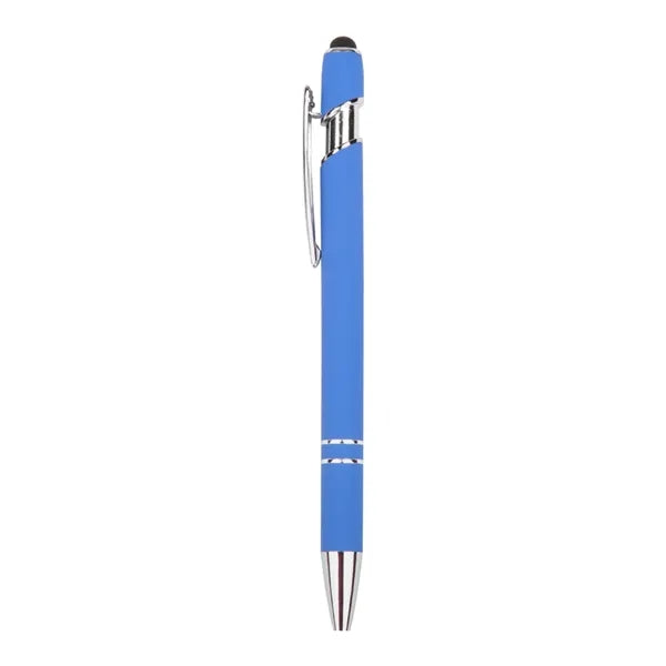 Ellipse Soft W/Stylus-Laser Engraved-Metal Pen